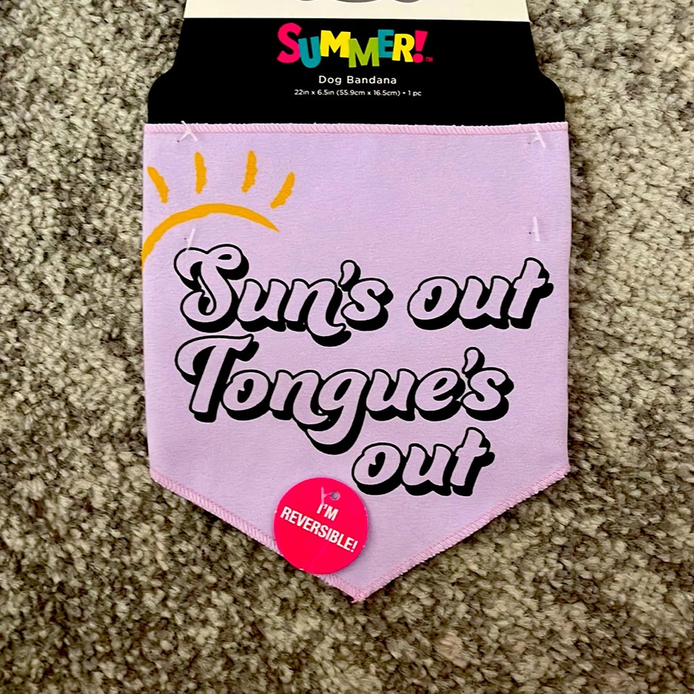 S/M Dog Bandana